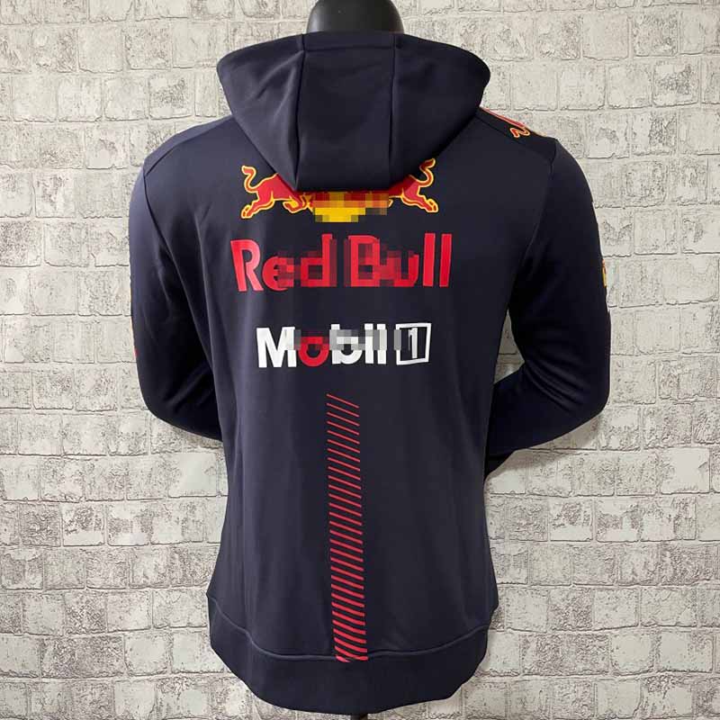 Chaqueta Red Bull Racing F1 Racing Team Con Capucha Negro 2023